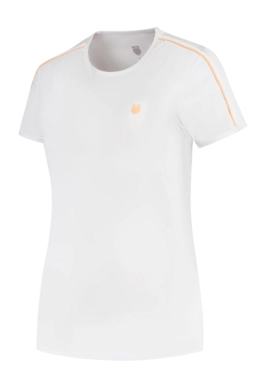 Tennisshirt K-Swiss Hypercourt Crew 3 Damen White