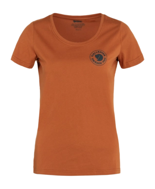 T-Shirt Fjällräven 1960 Logo Damen Terracotta Brown