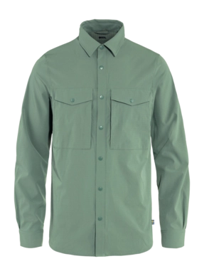 Blouse Fjällräven Homme Abisko Trekking Patina Green