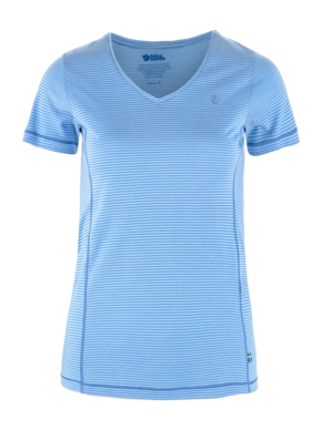 T-shirt Fjällräven Femme Abisko Cool Ultramarine