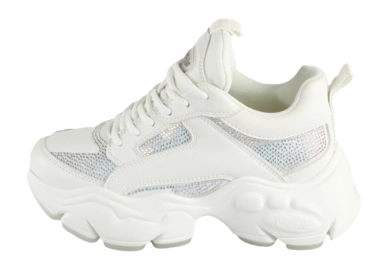 Baskets Buffalo Femmes Athena Glam White Mermaid