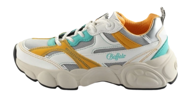 Buffalo Women CLD Run RT Silver Orange Green