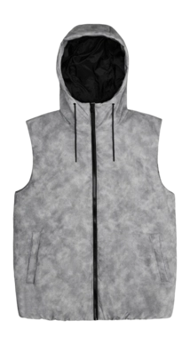 Bodywarmer Rains Unisex Lohja Vest W3T1 Distressed Grey