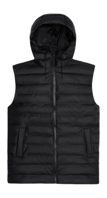 Weste Rains Lohja Longer Puffer Vest W3T1 Unisex Black