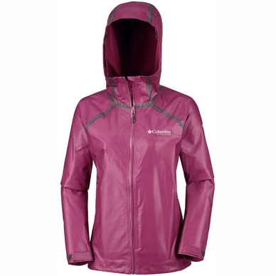 Jas Columbia Women Outdry Ex Reign Wine Berry Heat