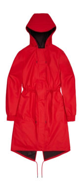 Jas RAINS Women String Parka Fire