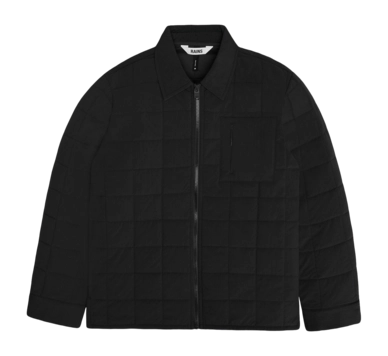 Jas Rains Unisex Giron Liner Overshirt T1 Black