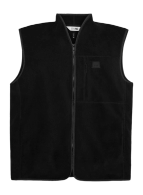 Gilet Rains Unisexe Durban Fleece Gilet T1 Black