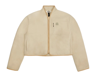 Jas Rains Unisex Durban Short Fleece Jacket T1 Sand