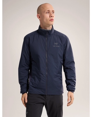 F23-X000007349-Atom-Jacket-Black-Sapphire-Front-View