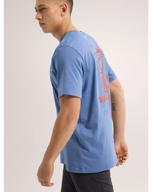 S24-X000007747-Arc-Multi-Bird-Logo-Shirt-SS-Stone-Wash-Side-View