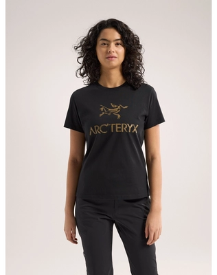 S24-X000008135-Arc-Word-Cotton-T-Shirt-Black-Canvas-Women-s-Front-View