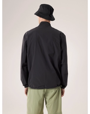 S24-X000009141-Gamma-Lightweight-Jacket-Black-Back-View