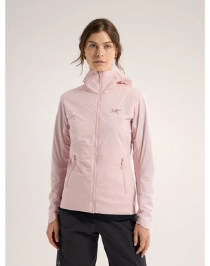 S24-X000009293-Atom-Lightweight-Hoody-Alpine-Rose-Women-s-Front-View