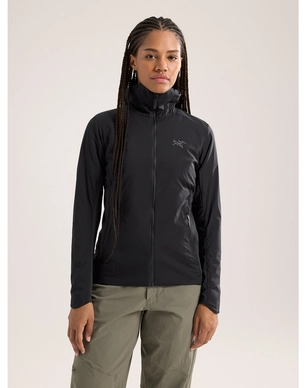 S24-X000009293-Atom-Lightweight-Hoody-Black-Women-s-Front-View