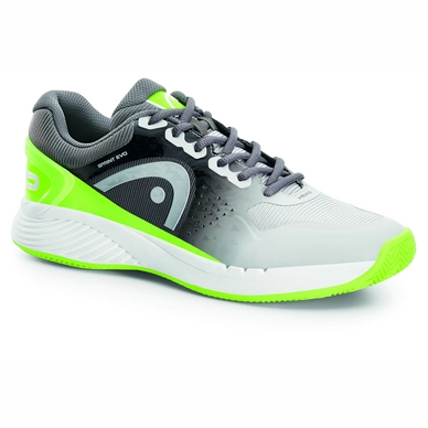 Chaussures de tennis HEAD Sprint Evo Clay Men Grey Neon Green