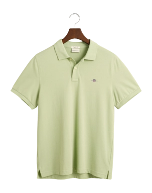 Polo GANT Homme Ruggers Ss Milky Matcha