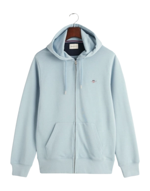 Gilet GANT Men Sweat Zip Dove Blue