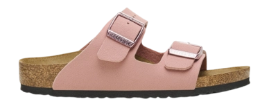 Flip Flops Birkenstock Arizona Birko-Flor Kinder Nubuck Pink Clay Narrow
