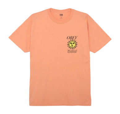 T-Shirt Obey Men Illumination Citrus