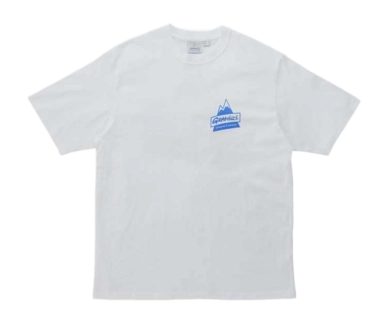 T-Shirt Gramicci Unisex Peak Tee White