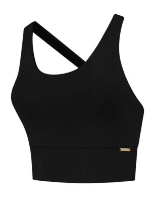 Brassière Deblon Femme Sarah Cross Top Black