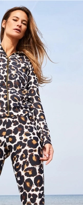 Classic Vest Leopard Offwhite 10