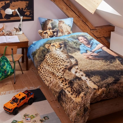 Dekbedovertrek Freek Vonk Safari Survival Zand Katoen
