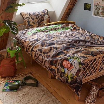 Dekbedovertrek Freek Vonk Ssslaap Lekker Bruin Katoen