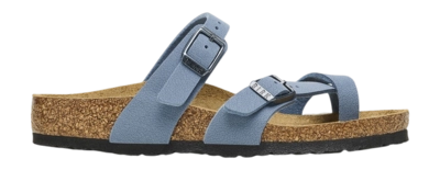 Tongs Birkenstock Enfant Mayari Birko-Flor Nubuck Elemental Blue Narrow