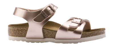 Sandalen Birkenstock Rio Birko-Flor Kinder Electric Metallic Copper Regular