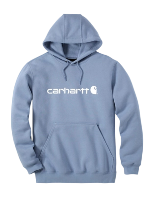 Trui Carhartt Men Signature Logo Sweatshirt Skystone