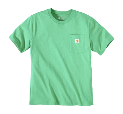 T-Shirt Carhartt Men Workwear Pocket S/S Malachite