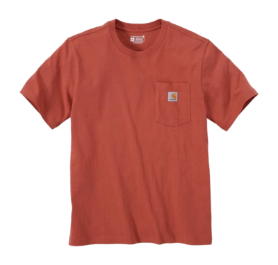 T-Shirt Carhartt Homme Workwear Pocket S/S Terracotta