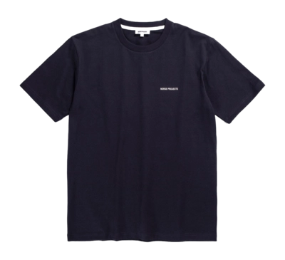 T-Shirt Norse Projects Homme Johannes Organic Logo T-shirt Dark Navy