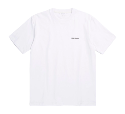 T-Shirt Norse Projects Homme Johannes Organic Logo T-shirt White
