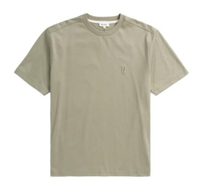 T-Shirt Norse Projects Homme Johannes Organic N Logo T-shirt Clay