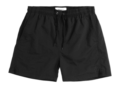 Short de Bain Norse Projects Homme Hauge Recycled Nylon Swimmers Black