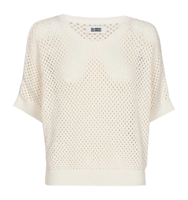 T-Shirt Gloria! Gloria! Women Muse Shortsleeve Off White