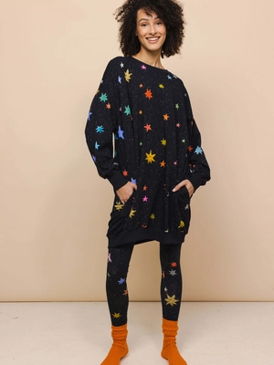 Sweater Dress Snurk Women Starry Night