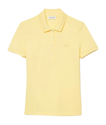 Polo Lacoste Women PF5462 Slim Fit Yellow