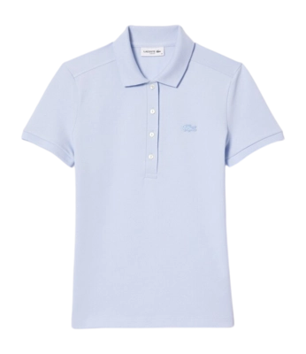 Polo Shirt Lacoste Women's PF5462 Slim Fit Phoenix Blue