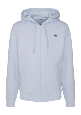 Vest Lacoste Men SH9676 Sport Hooded Mesh Phoenix Blue/Phoenix Blue