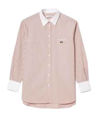 Chemise Lacoste Femme CF6951 Waterlily/White-Black-Cro