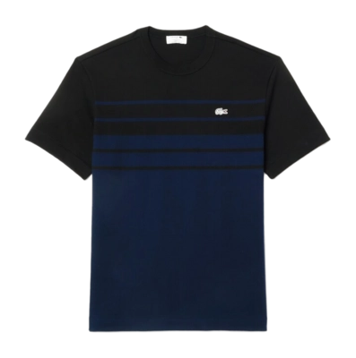 T-Shirt Lacoste Men TH8130 Navy Blue/Black