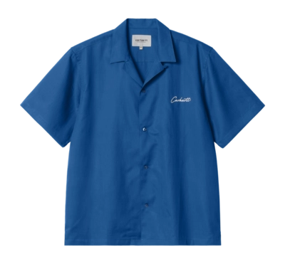 Shirt Carhartt WIP Unisex S/S Delray Shirt Acapulco / Wax
