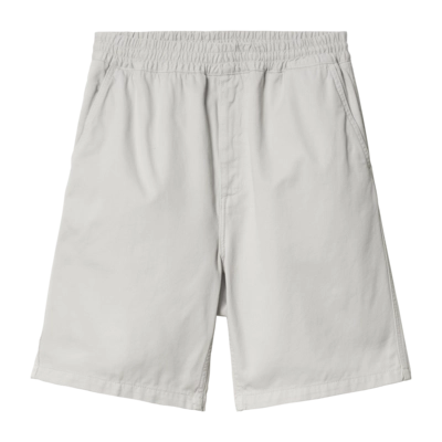 Shorts Carhartt WIP Unisexe Flint Short Sonic Silver Garment Dyed