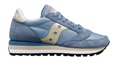 Sneaker Saucony Jazz Triple Damen Light Blue Gold Fashionschuh