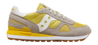 Saucony Unisex Shadow Original Yellow/Grey