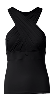 Tanktop Goldbergh Art Damen Black